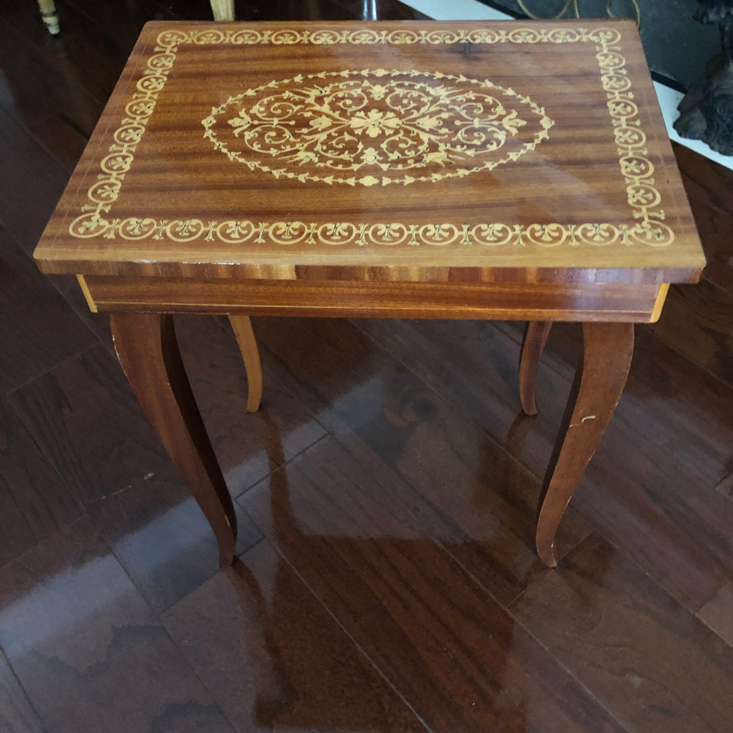 Music cheap box table
