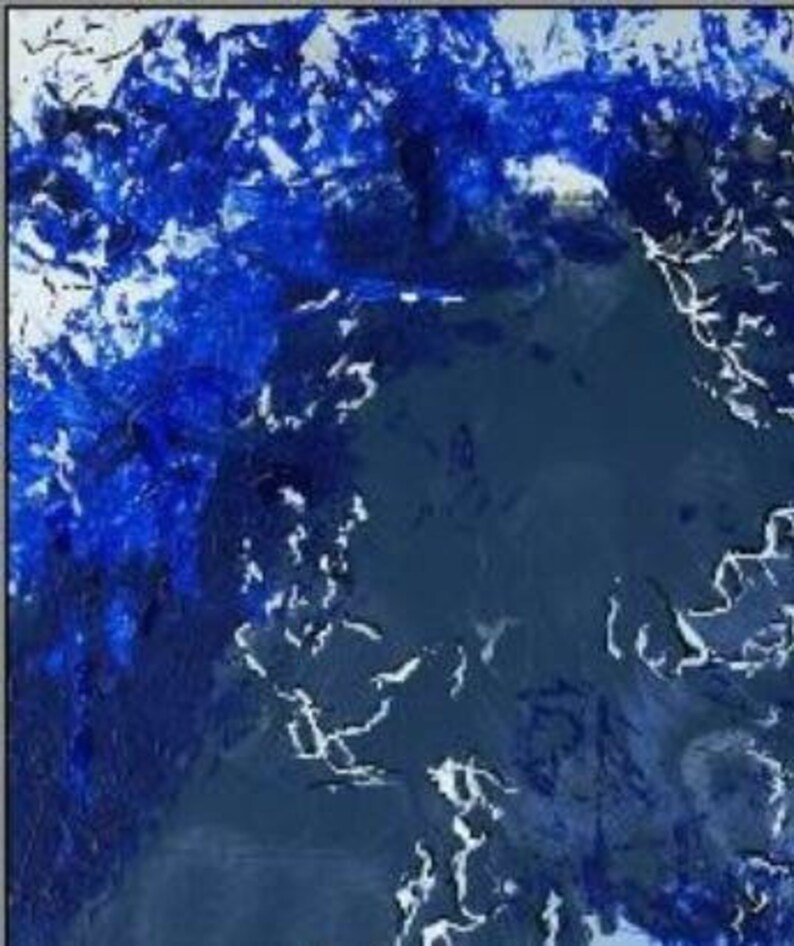 original acrylic painting Cracking Through Art & Collectibles Painting