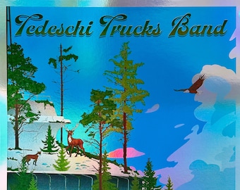 Tedeschi Trucks Band - 5.28.24 - Paramount Theatre, Seattle, WA - Limited Edition Artist Print - Foil
