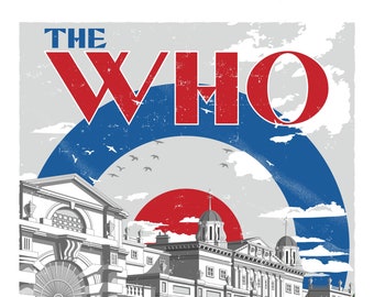 The Who - July 16, 2023 - The Badminton Estate, Bristol, UK - Limited Artist Edition Print