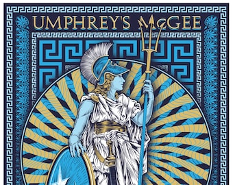Umphrey's McGee - Wrapped Around Nashville (Livestream) - Feb 4-6, 2021  - Limited Artist Edition Screenprint