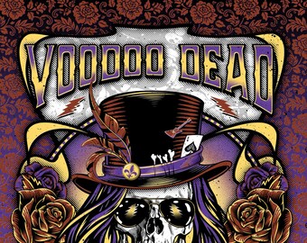 Voodoo Dead - Japan Tour Feb 2020 - Limited Artist Edition Print