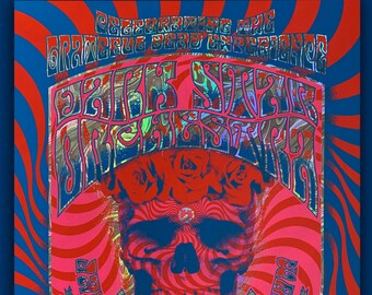 Dark Star Orchestra - August 7th, 2022 - Jam Cellars Ballroom, Napa, CA - Limited Edition Artist Screenprint - Foil paper