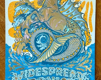 Widespread Panic -  St. Augustine, FL - March 20-22, 2026 - Limited Artist Edition Screenprint - Foil Paper
