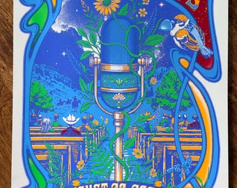 Daniel Donato's Cosmic Country - Aug 29, 2026 - Ryman Auditorium, Nashville, TN - Limited Artist Edition Screenprint