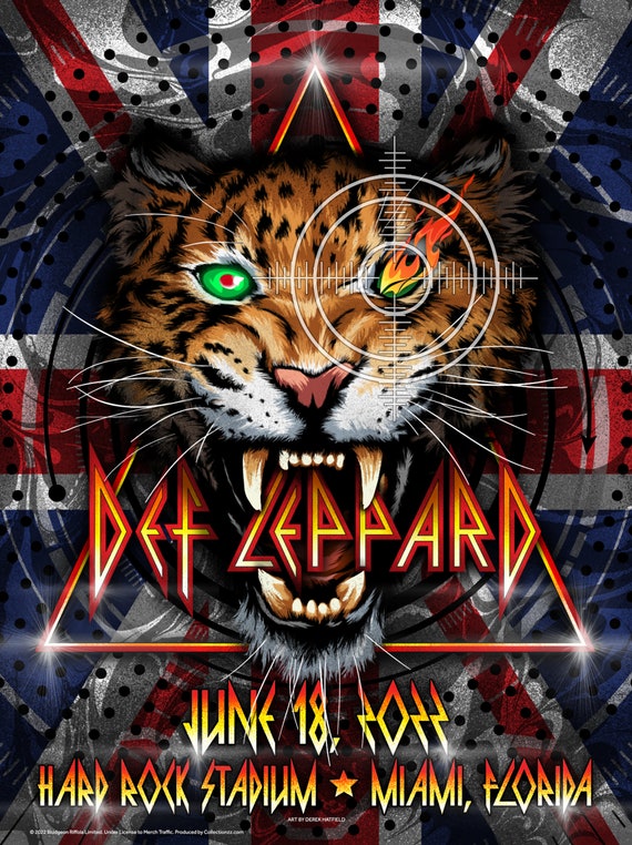 Def Leppard - June 18, 2022 - Hard Rock Stadium - Miami, FL