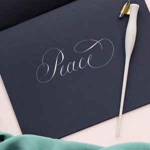 Schwarzes A5 Calligraphy Paper Pad, modernes Kalligraphiepapier