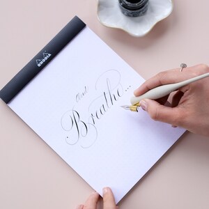 A5 Dot Rhodia Calligraphy Paper Pad, modernes Kalligraphiepapier