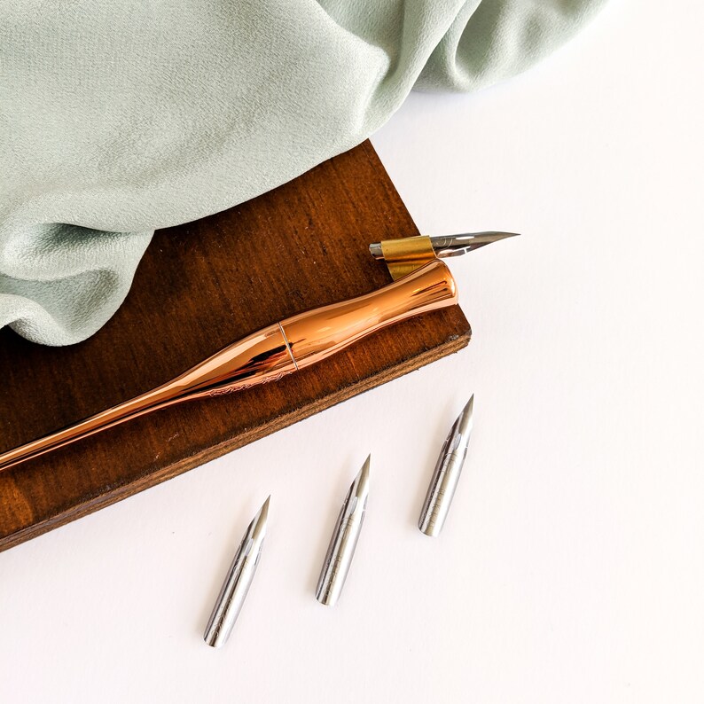 Set of 3 nikko G nibs. Modern calligraphy nib. copperplate Etsy