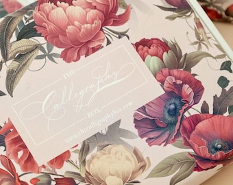 Mindful Calligraphy and Quill Flourishing