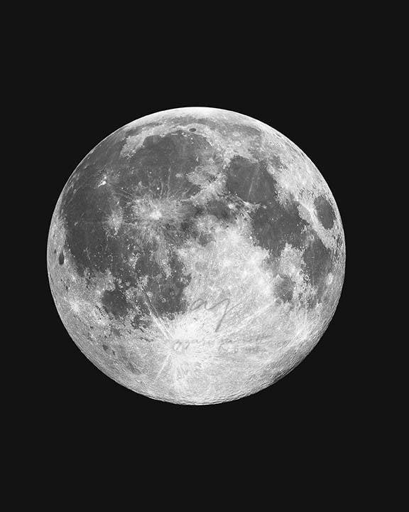 Full Moon Printable, INSTANT DOWNLOAD, Moon Printable, Black Printable ...