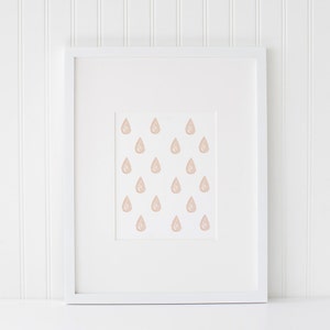 Watercolor Raindrops INSTANT DOWNLOAD Art, Watercolor Printables, Watercolor Art, Colorful Print, Abstract Artwork, Digital Art