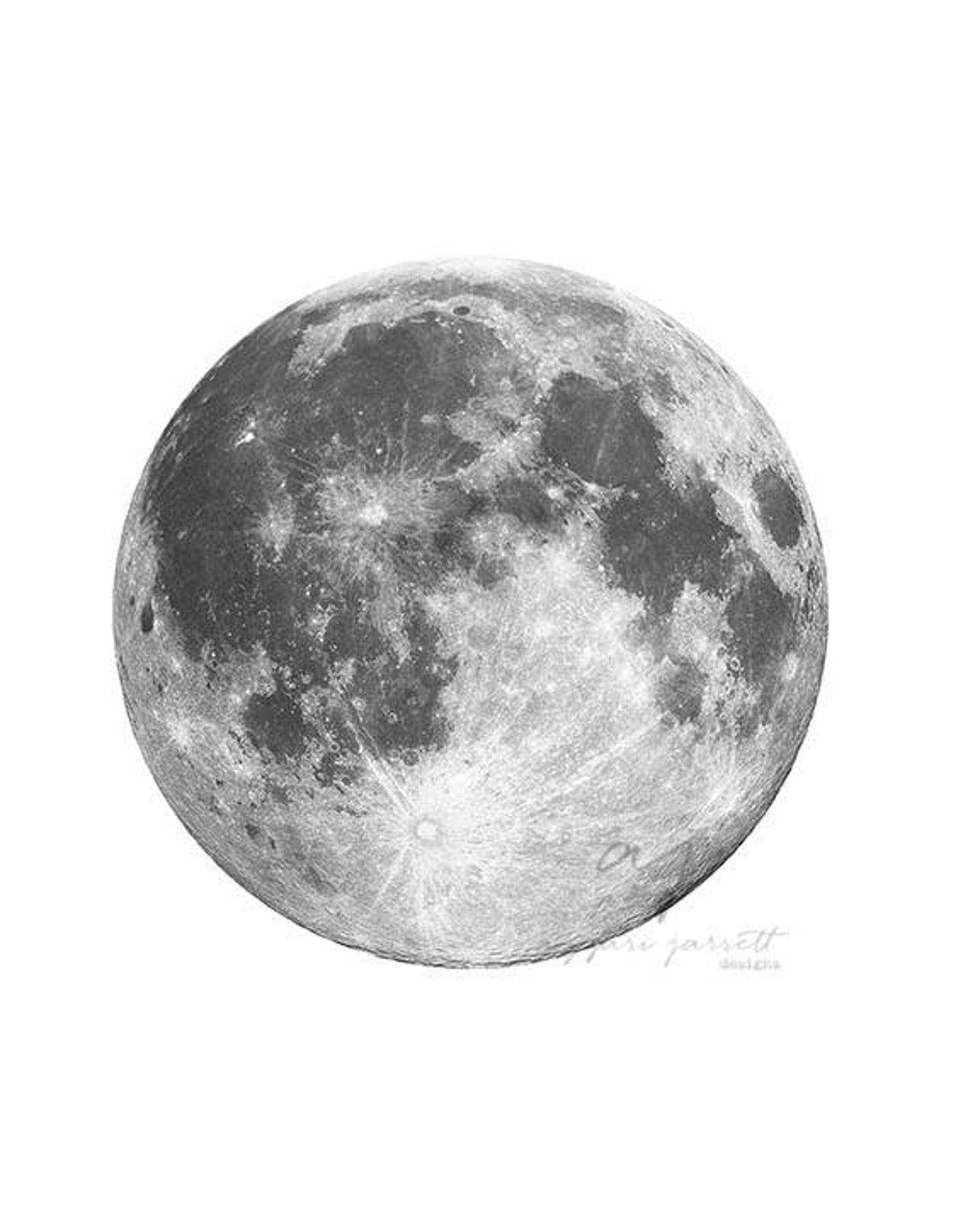 Full Moon Printable INSTANT DOWNLOAD Moon Printable Kids Etsy