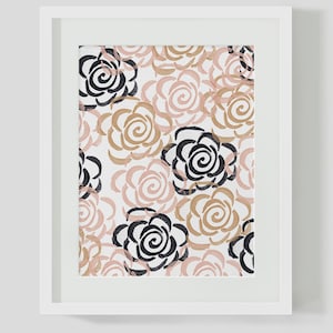 Abstrakte Aquarell Blumen INSTANT DOWNLOAD Kunst, druckbare Kunst, Aquarell Blumen, Frühling Print, Aquarell, digitale Kunst