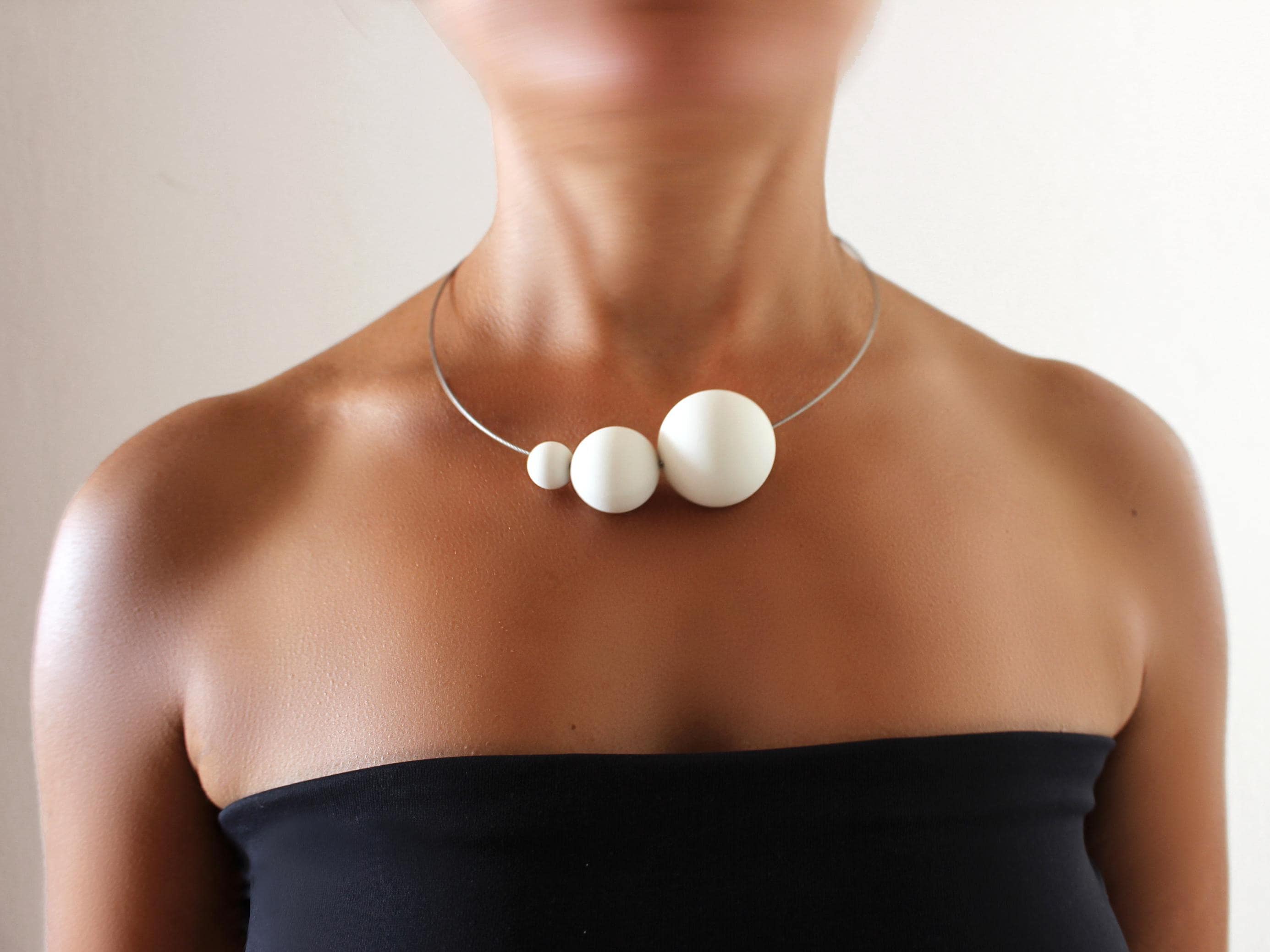 legàmidoro Collana donna acciaio inossidabile con Perla Bianca - regalo amica, fidanzata. Accessorio sposa