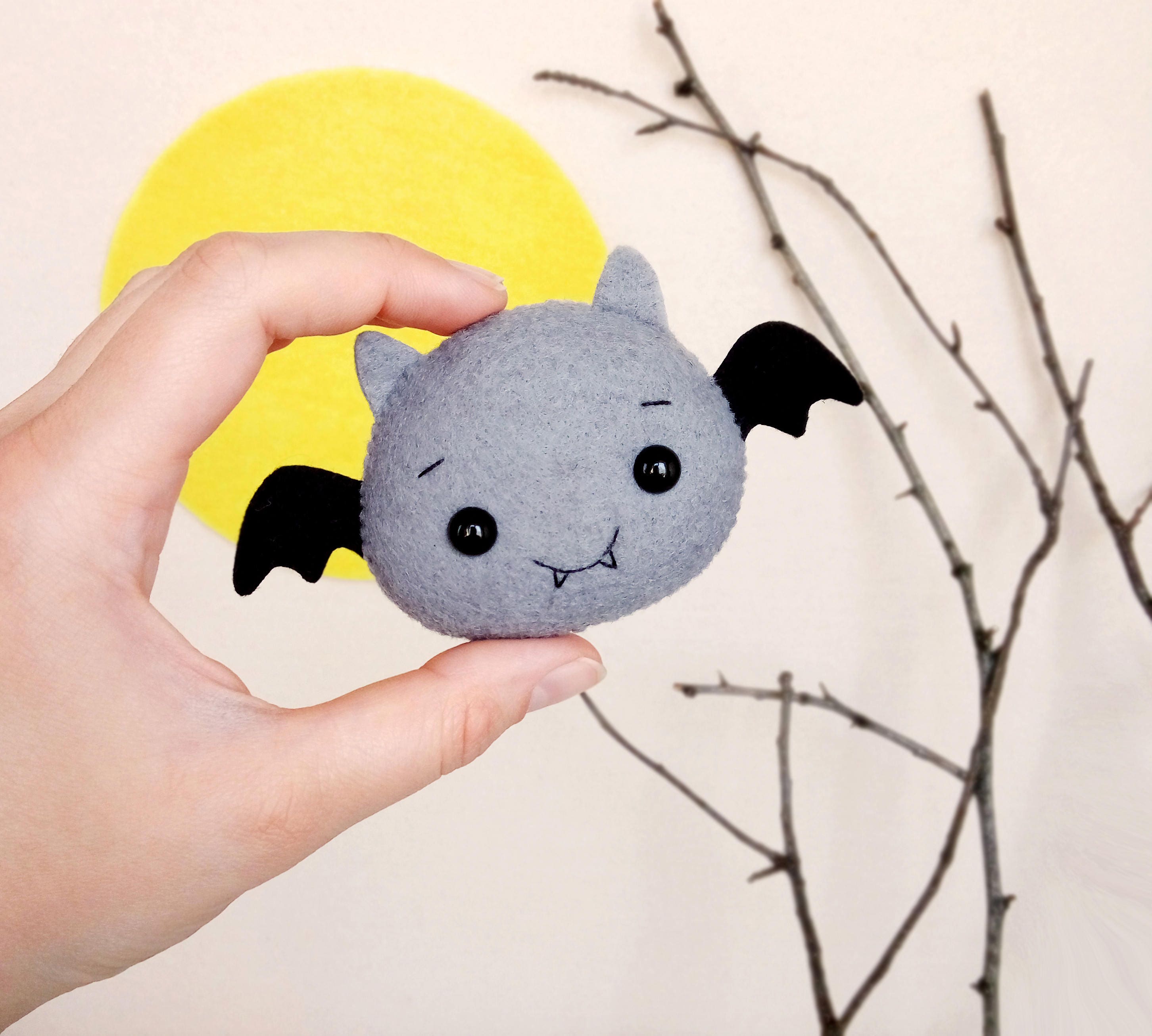 Mignon Chauve-Souris Halloween Décor Effrayant Mignon Bébé Cadeau Premier de Garçon d'halloween Pour