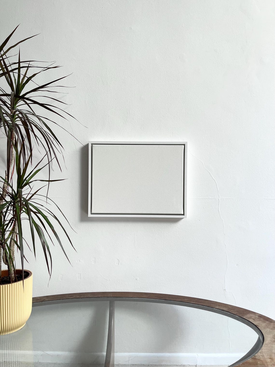 Tray Frame for Canvas • White Wood Floater Frame • 30x40cm - Etsy