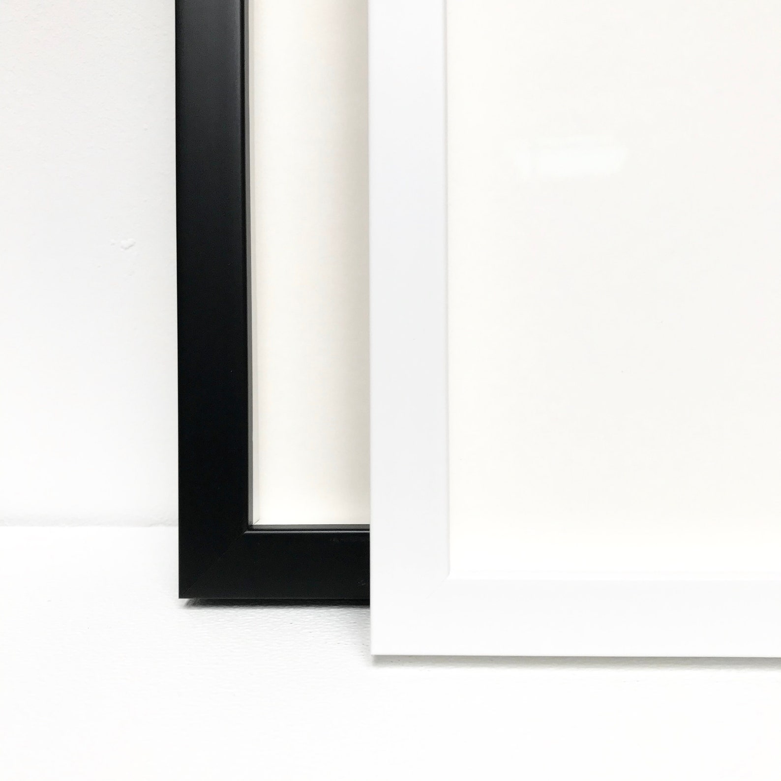 A4 8x10in 20x25cm Thin White Box Frame Also Available in Etsy