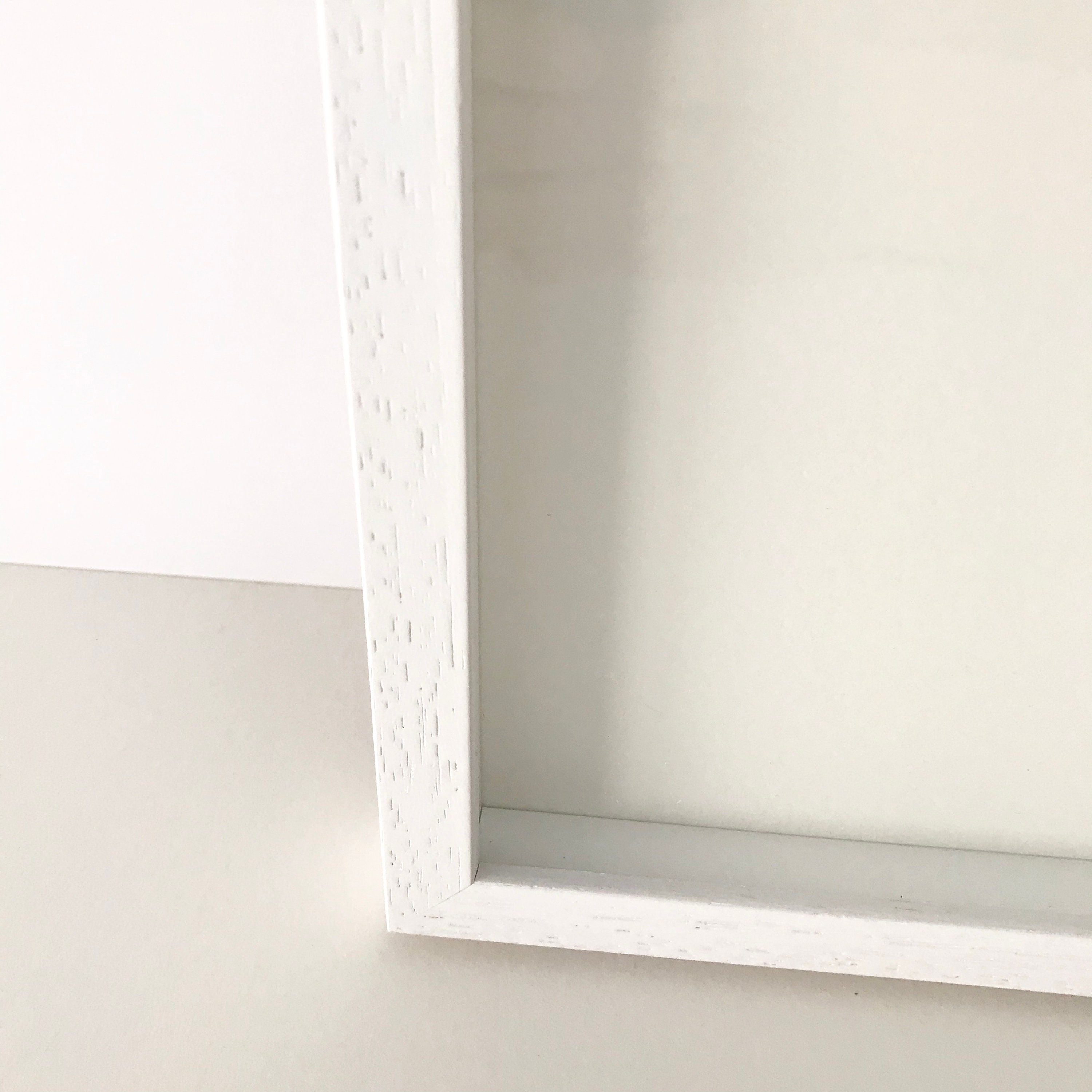 Thin White Wood Box Frame A3 30x40cm 12x16inches Etsy