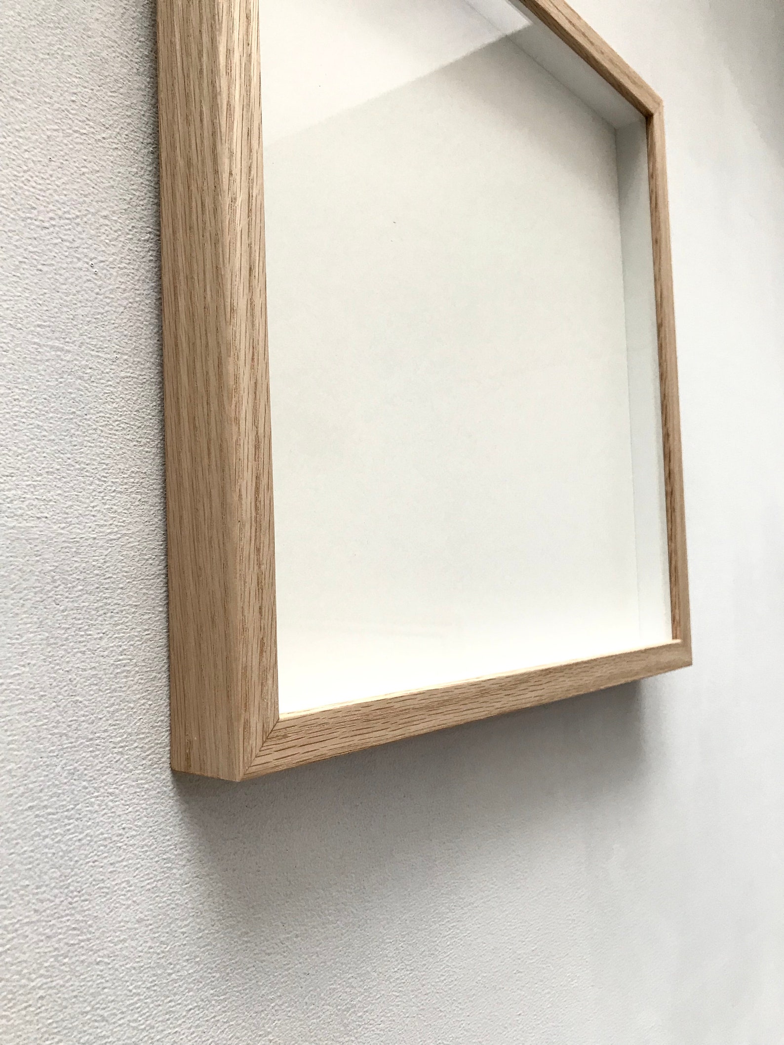 Square Oak Box Frames • All Sizes • Message With Any Non-standard Sizes ...
