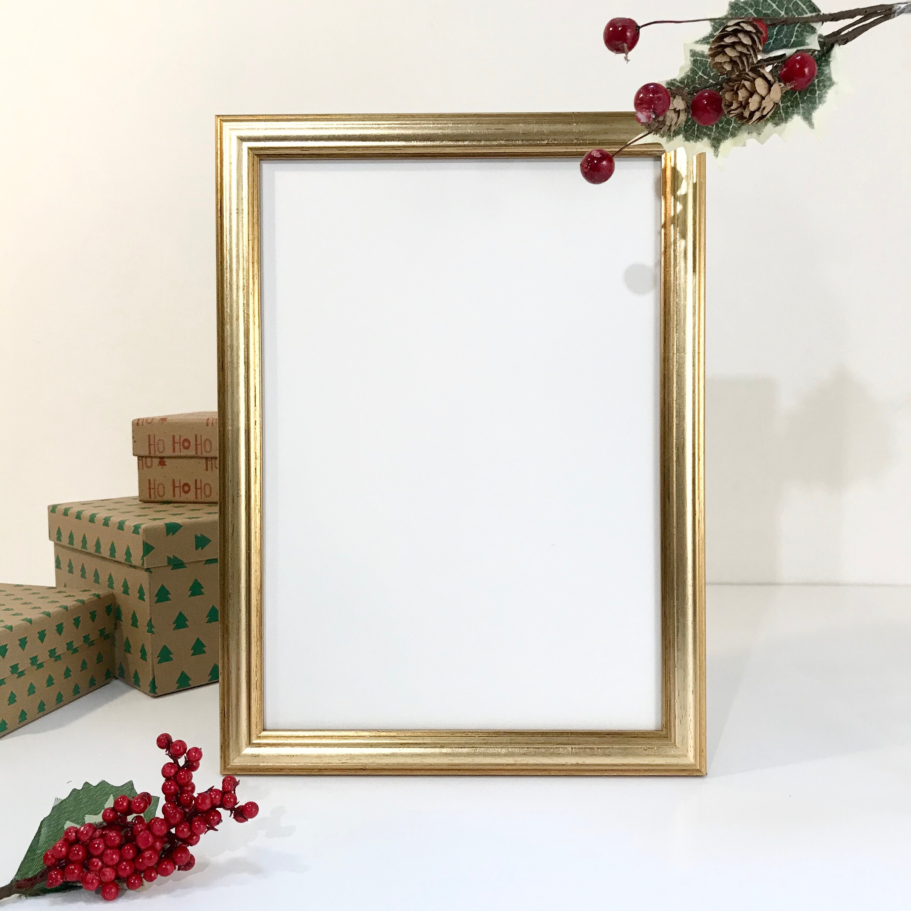 A4 Antique Gold Frame More Details Below Etsy UK