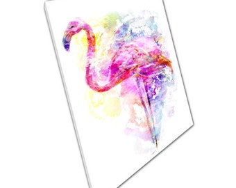 Flamingo Canvas Etsy