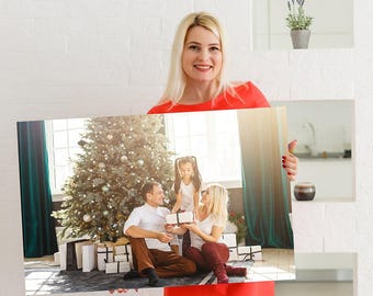 Personalised Photo Canvas: Custom Wall Art for Home, Living Room & Bedroom Decor