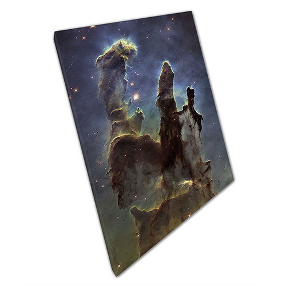 Canvas Print Pillars of Creation Space Print Wall Art Ready to Etsy