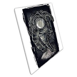 Spaceman Astronaut Canvas Art Print  Unique Wall Decor for Home  Office