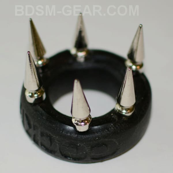 Spiked Silicone CBT Ring Bdsm