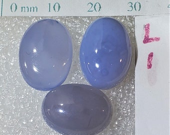 Sky Blue Chalcedony Rose Cut 10pcs Round Shape Cabochon size weight 16x16 mm 131.00 crt