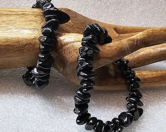 Shungite Nuggets Bracelet SET of 2 or 10 pcs Metaphysical Energy WHOLESALE