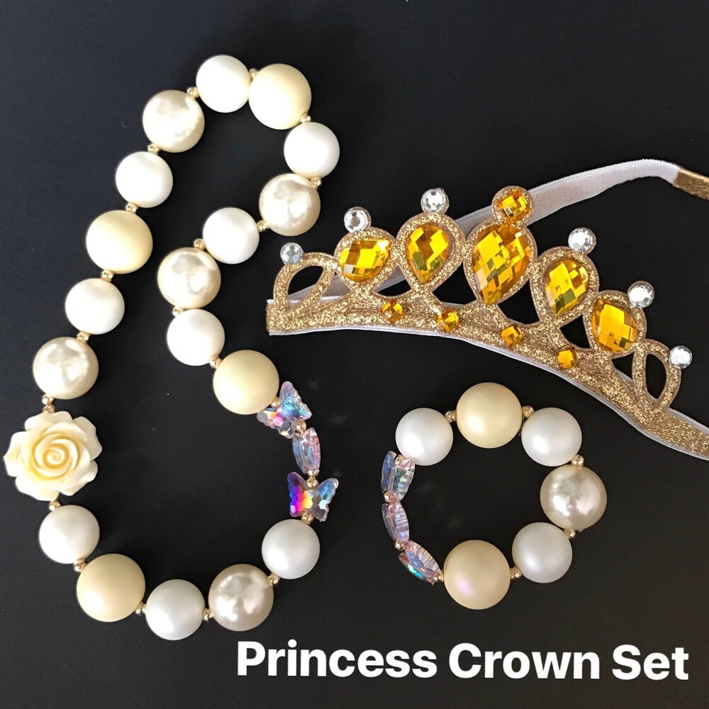 Belle AccessoryYellow Chunky NecklaceYellow Bubblegum image 0