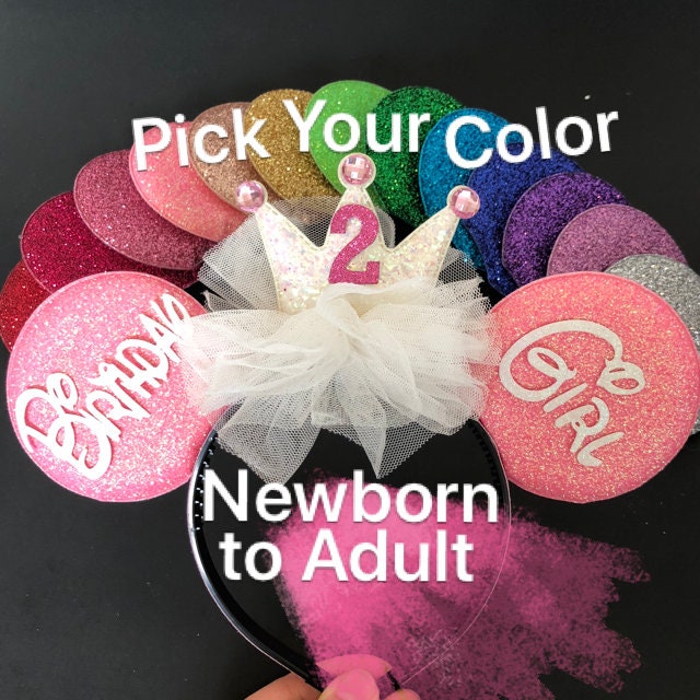 mickey ears birthday hat