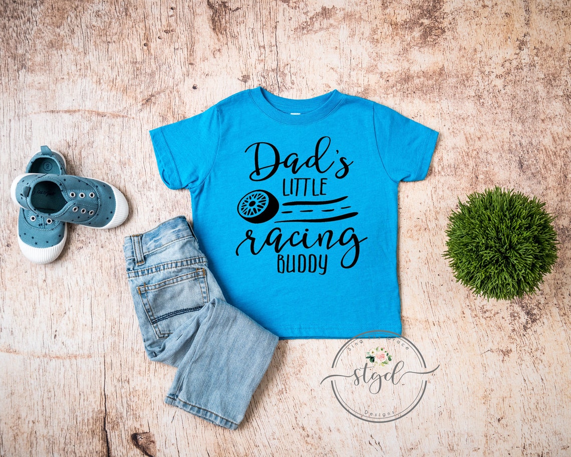 Daddy's Little Racing Buddy Racing Shirt for Girls Etsy