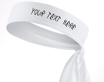 nike tie back headbands