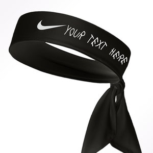 dark green nike tie headband