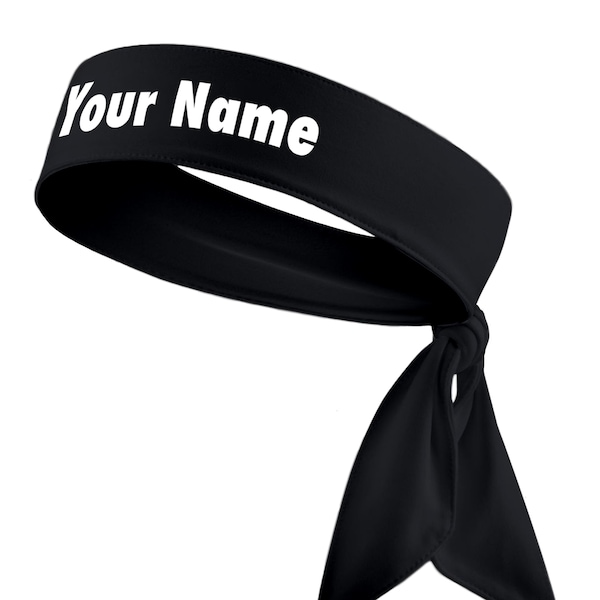 orange nike head tie