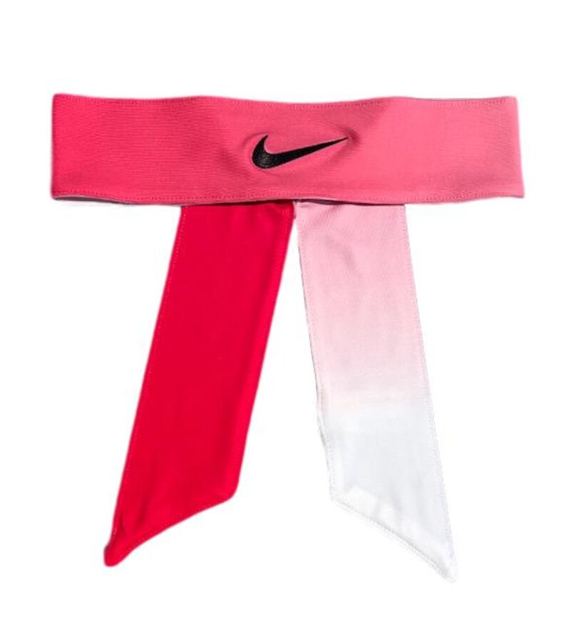 nike head tie pink