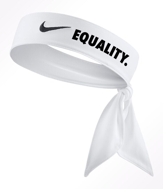 black nike tie headband