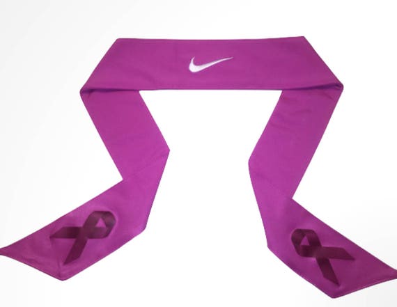 pink nike head tie