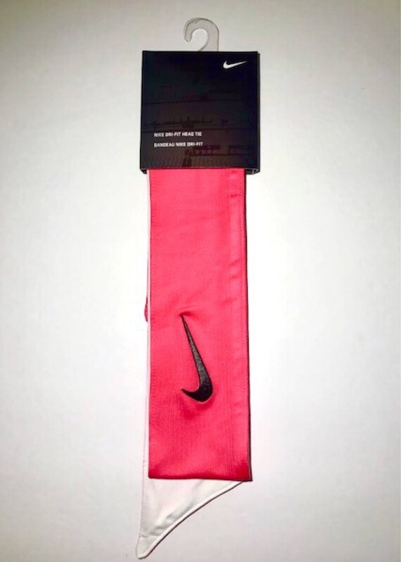 nike head tie pink