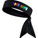 Custom Personalized Drippy Name B3 U ATHLETICS Sports Head Tie Headband - White Black Red Blue Yellow Orange Green Purple Pink Grey Drip 