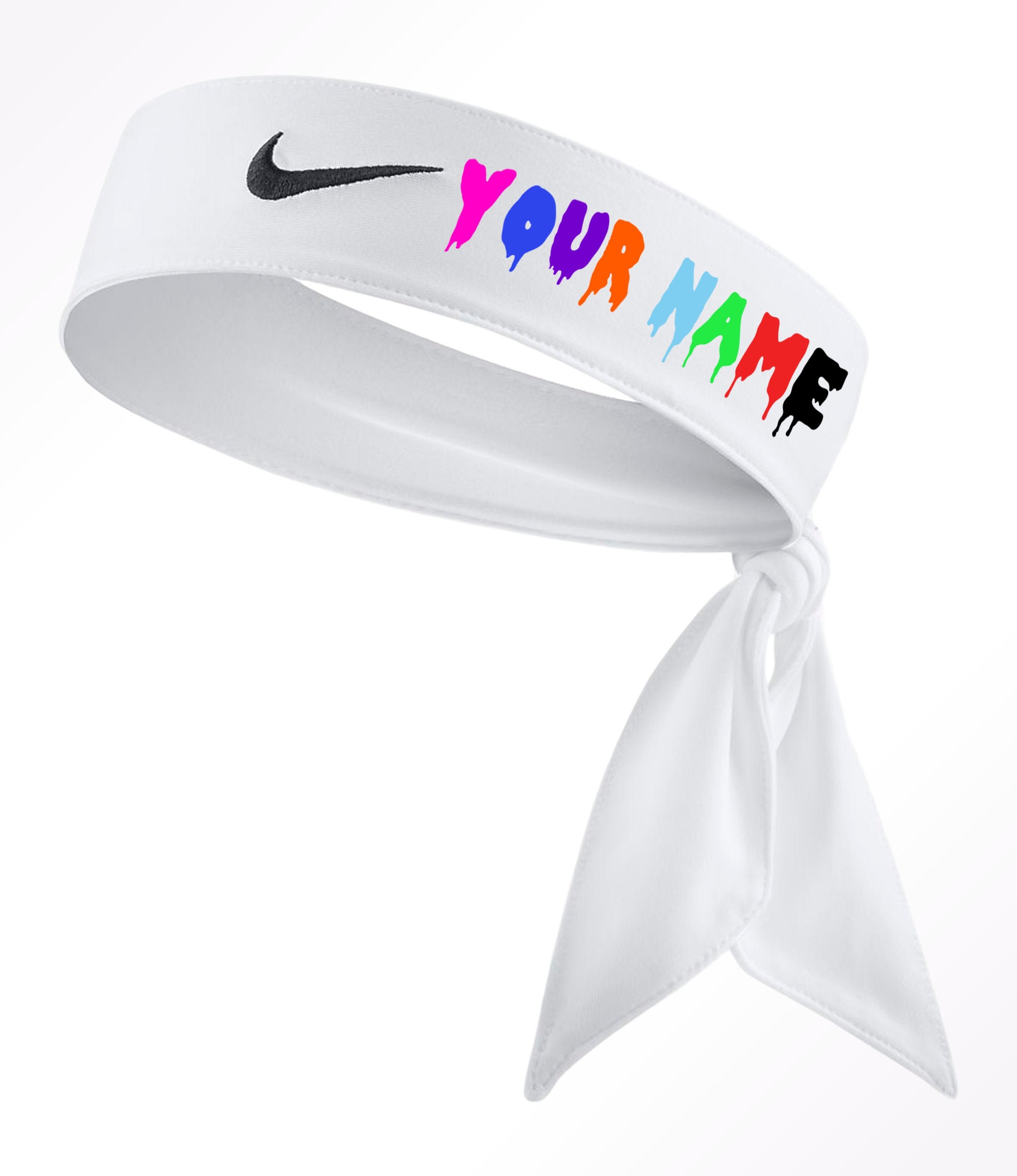 nike rainbow headband