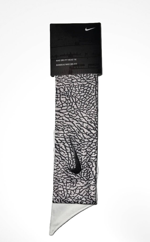 nike printed head tie
