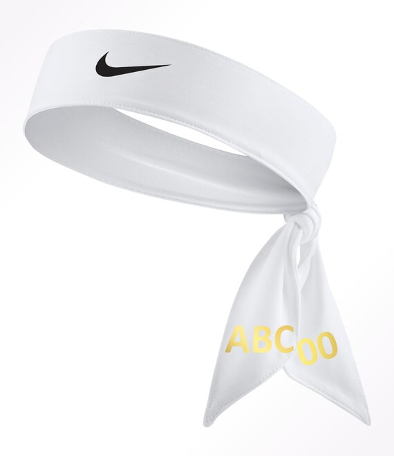 customize nike dri fit head tie