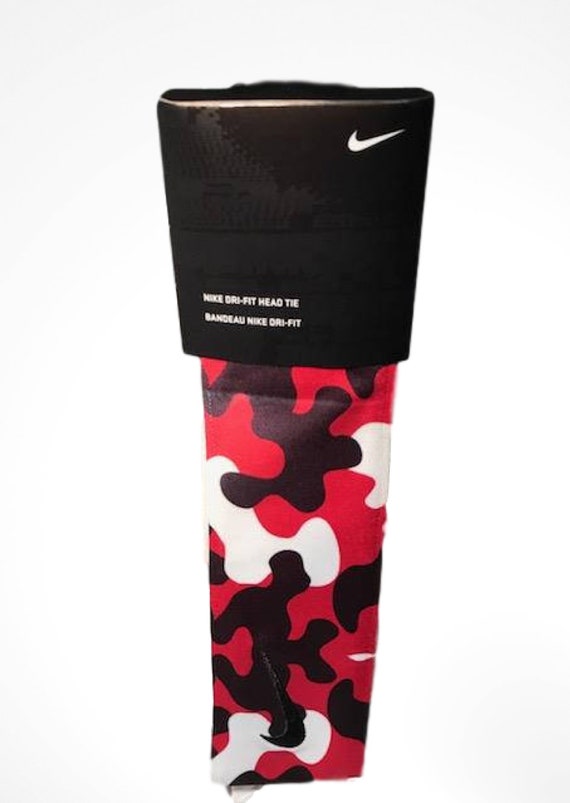 nike camo head tie