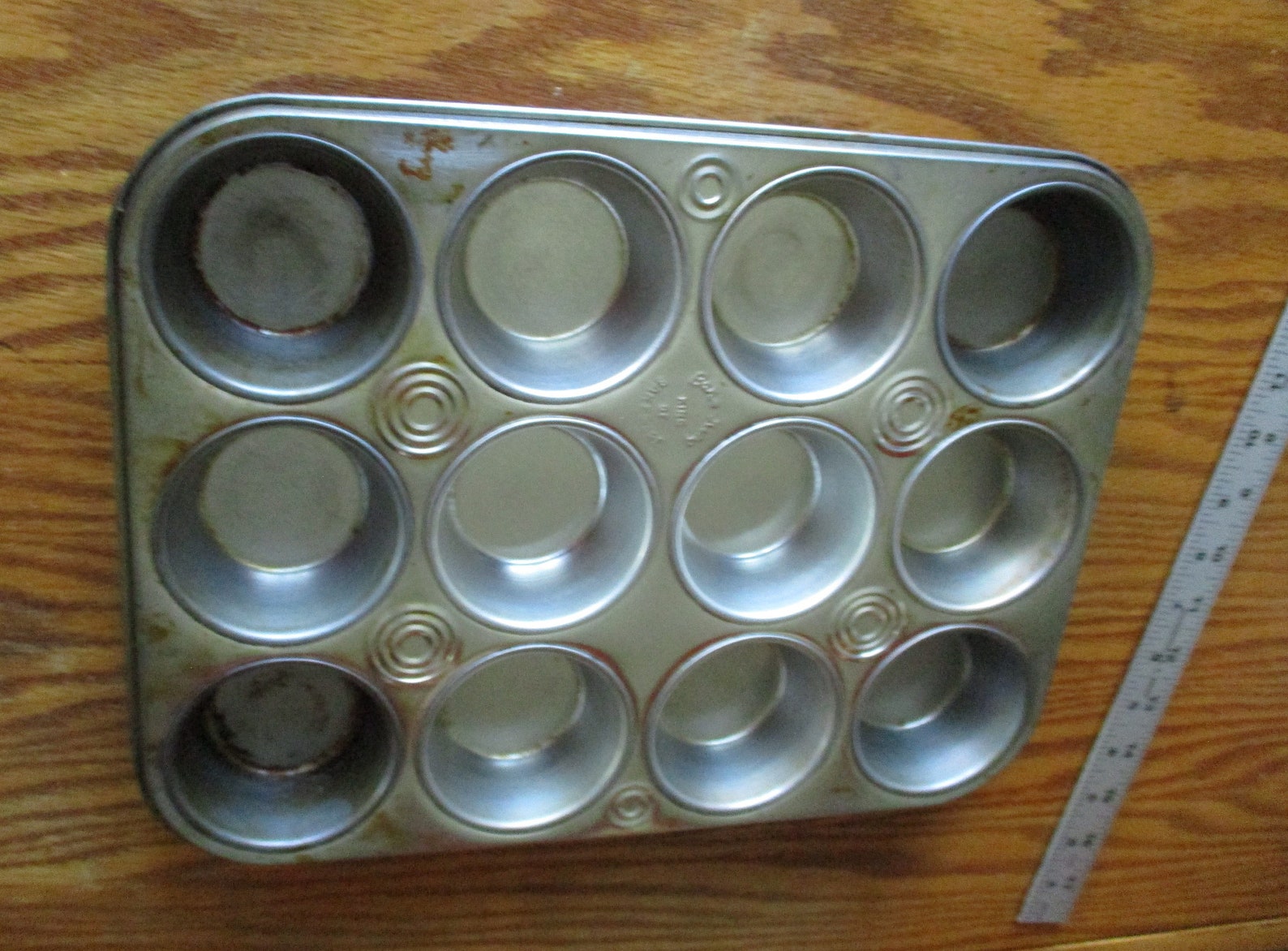 Vintage Bake King 12 Unit Muffin Tin / Cupcake Pan for Regular Etsy