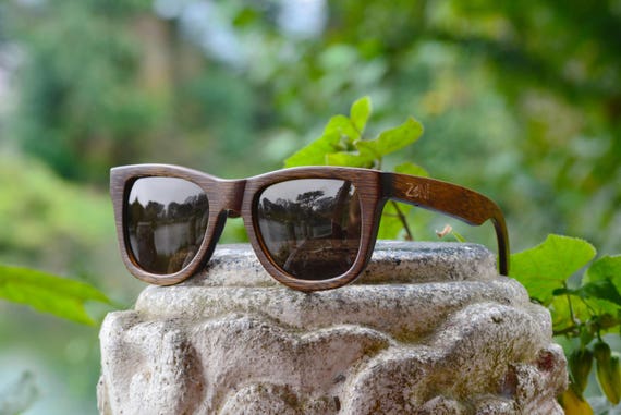 Wood Sunglasses. Personalized Sunglasses. Custom Wayfarer. Mens and Womens Sunglasses. Eco friendly Bamboo Sunglasses. Groomsmen Gift. Etsy