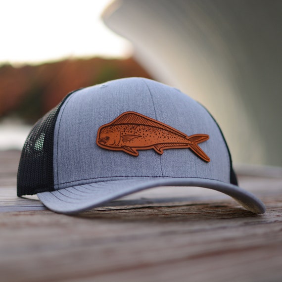 Heritage Pride Flying Duck Engraved Leather Patch Trucker Hat - Mesh Back Baseball Cap, Adjustable, Black, One Size - View #7